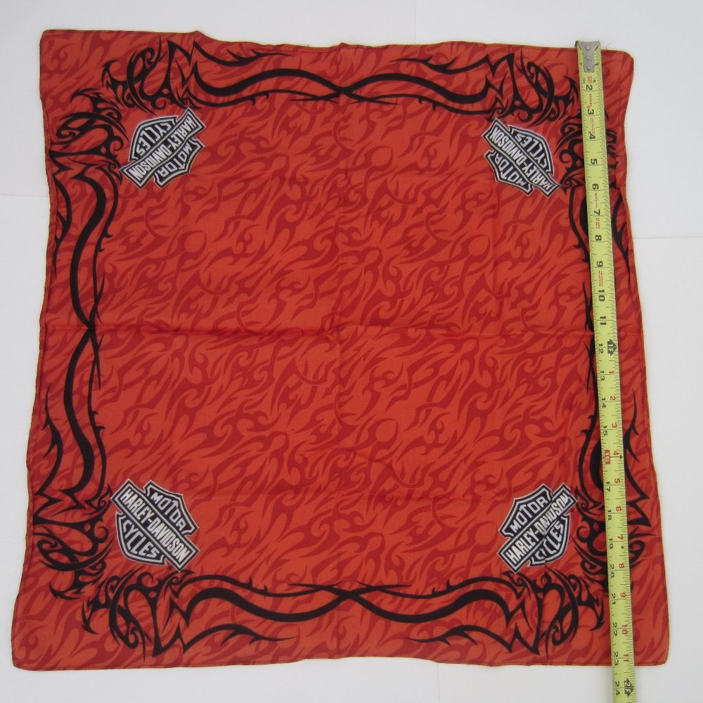 NWOT! Harley-Davidson, Logo Bandana, 23"
